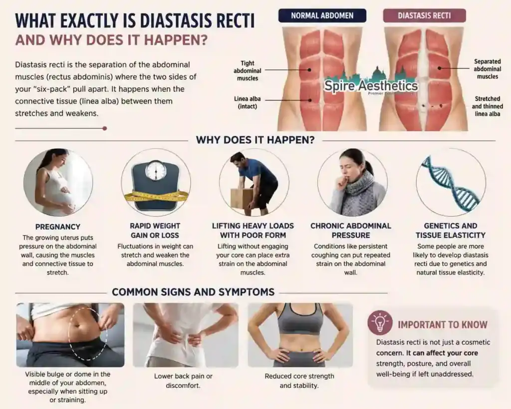What Exactly Is Diastasis Recti and Why Does It Happen Virginia Water?