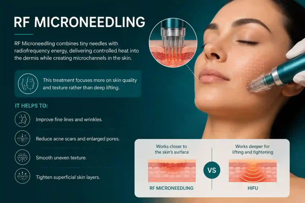What Does RF Microneedling Do That HIFU Alone Cannot Virginia Water